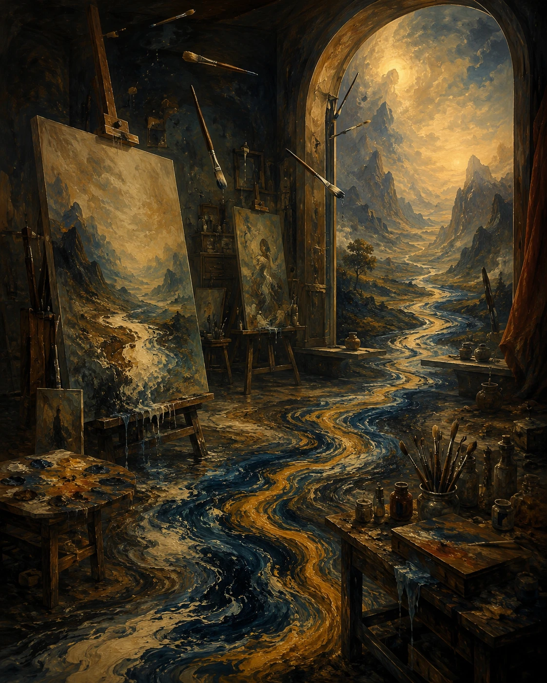 The Painter's Studio